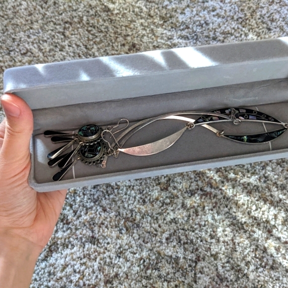 Mexican vintage set of necklace and earrings - Picture 7 of 11